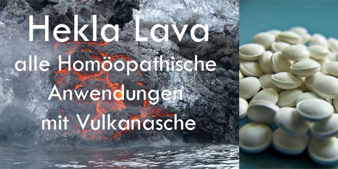 Hekla lava wirkt beschleunigend auf den Entzündungsprozess